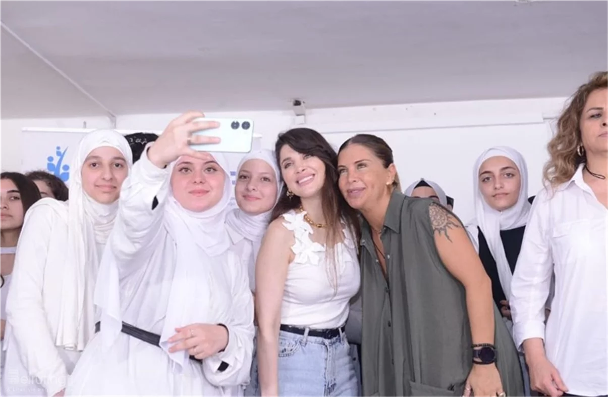 Inas Al Jarmakani and Aline Lahoud Conclude the IAAF AWARDS Competition at Chhim Public High School